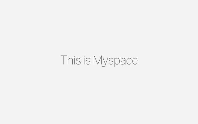 MySpace x Justin Timberlake