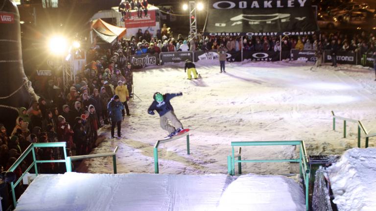 Photos du Empire Backyard Party (BYP) snow part 2: les athlètes en action