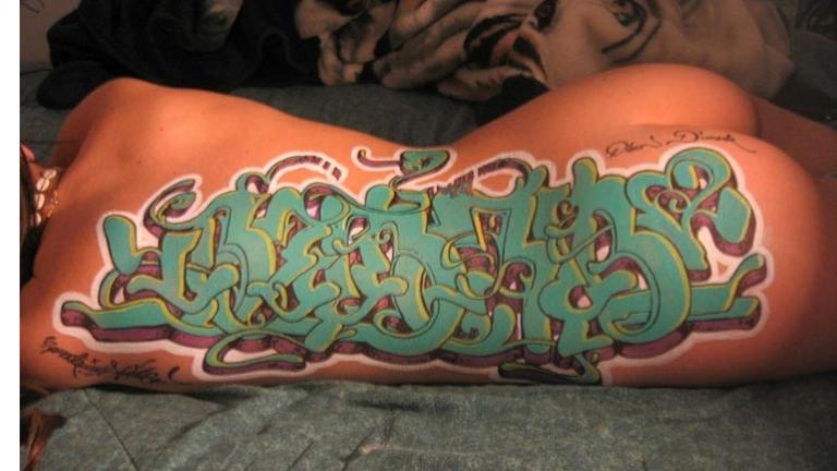 Graffiti on Girls - Le Calendrier Shriiimp