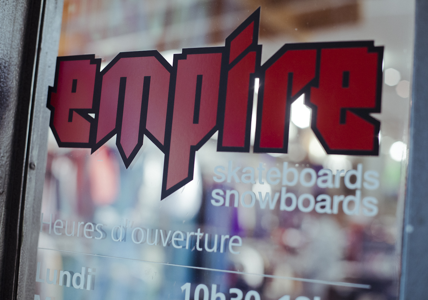 The new Empire store in Montréal is really sick! We checked in out in advance of this weekend&rsquo;s opening