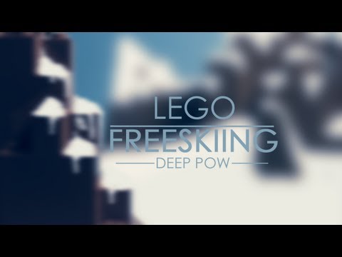 Lego Freeskiing Stop-Motion Video: Deep Pow