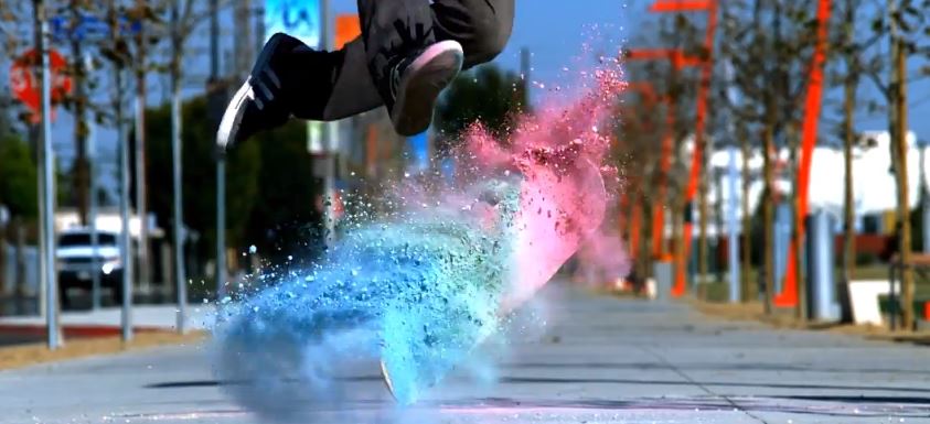 An Amazing Video That Perfectly Blends Skate X Chalk X Slowmo – Must See!