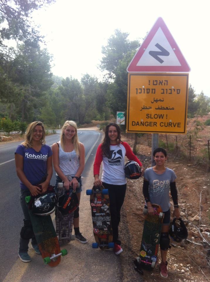 Ripping Through Israel with the Longboard Girls Crew