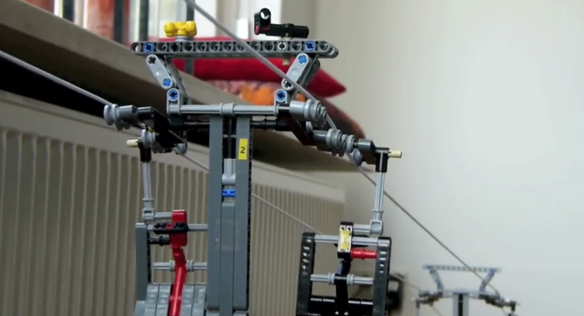 Check Out This Detachable Chairlift Made Completely Out Of Legos