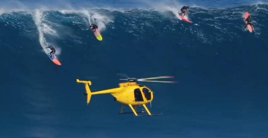 Paddle Mayhem As Jaws Goes Off