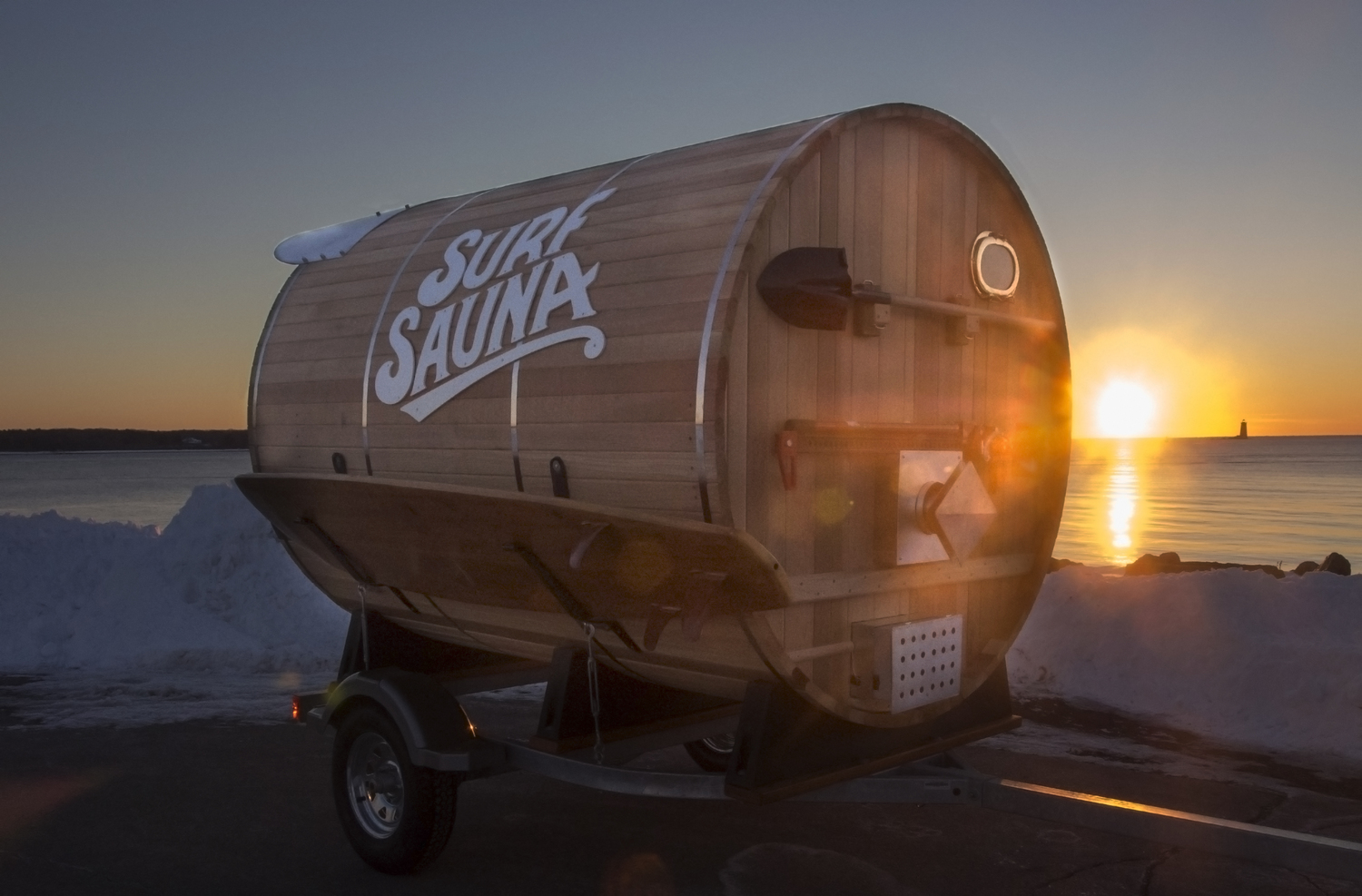The Surf Sauna: Toasty Warm Awesomeness On Wheels