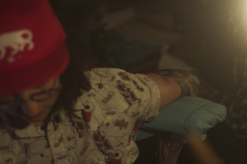 Lancement Young Ghosts et live tattooing en photos