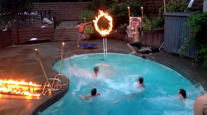 Le pool dunk le plus hot qu&rsquo;on ait vu. [Vidéo]