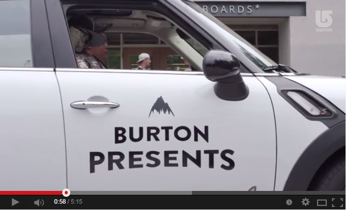 Burton lance une nouvelle Web-série! [Vidéo]