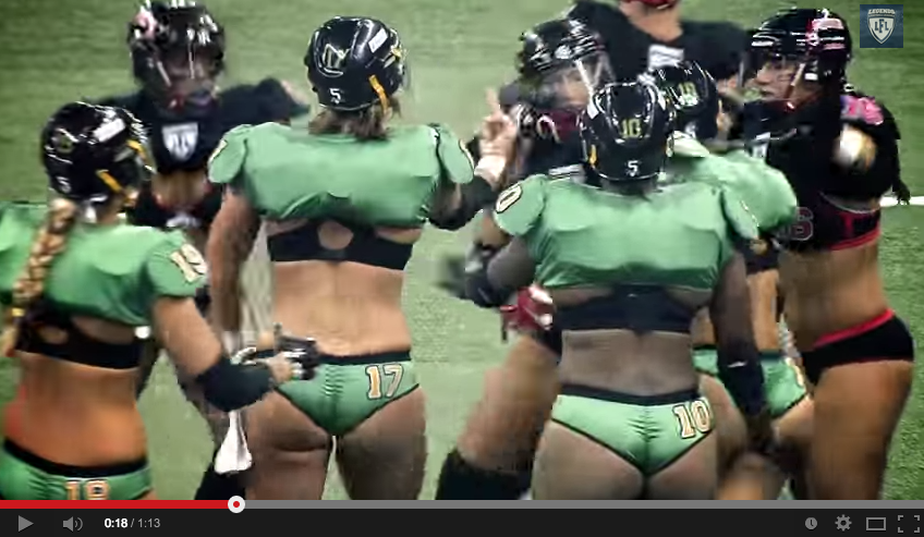 Fait qu'on vient de découvrir le Legends Football League [Vidéo]