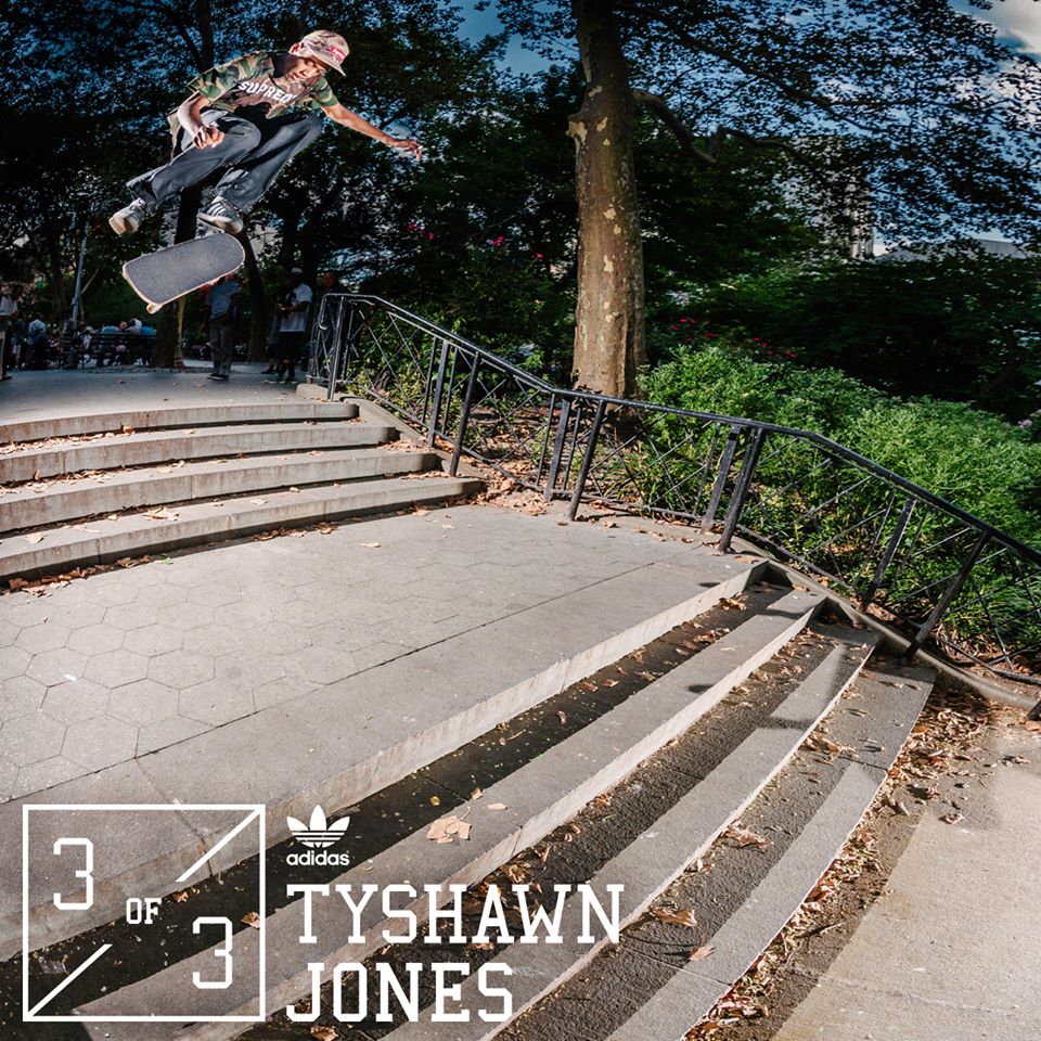 Na-Kel Smith, Miles Silvas et Tyshawn Jone, Adidas Skateboarding introduit ses 3 nouvelles recrues [Video]