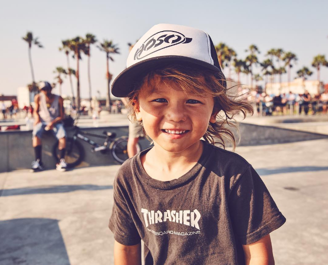 Sky Brown, 8 ans, est la plus jeune fille à participer aux Vans Us Open Pro Séries!