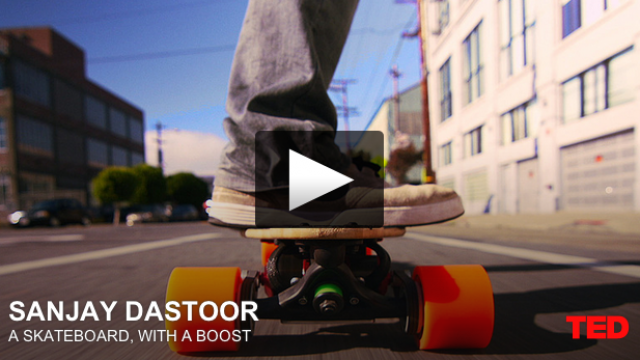 Weekend Watch: A skateboard, with a boost