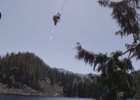 Tree + Rope + Lake = What Else Could You Want?