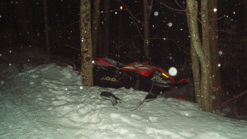 Man Crawls To Safety For Six Hours After Snowmobile Crash