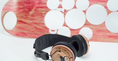 LKPR Headphones, ou comment recycler ton vieux skate en écouteurs!