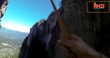 Holy Sh*t F*ck#!?%! This Ropeswing Is The Gnarliest Thing Ever!