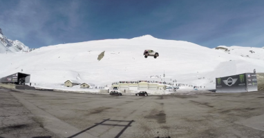 Watch As A World Record Attempt For Longest Car Jump Goes Horribly Wrong