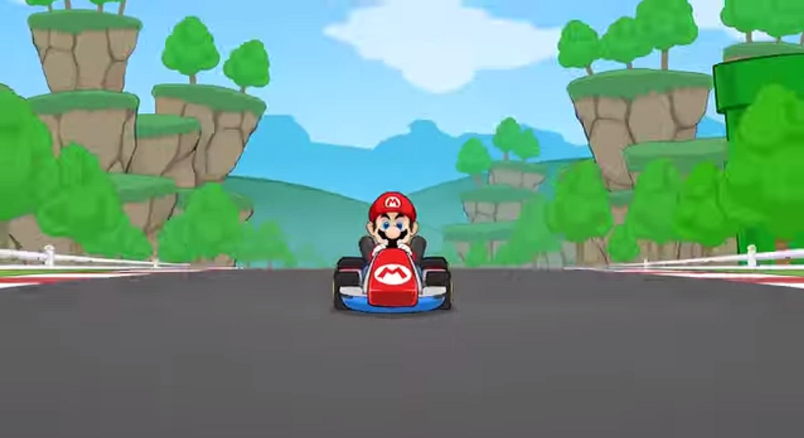 Quand Mario pète une coche