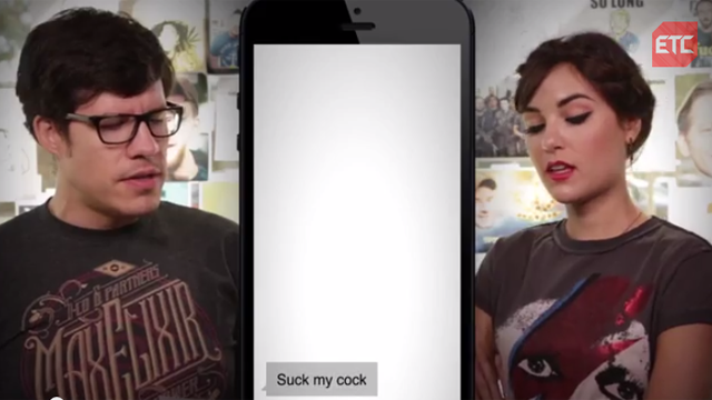 (Ex)Porn Star Sasha Grey and Friends Read Creepy Text Messages from Tinder and it's Hilarious