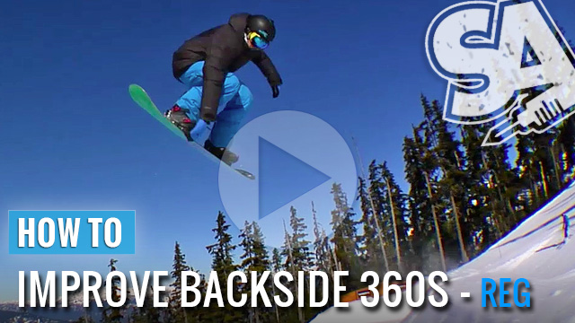 How to Stomp your Backside 360's on a snowboard Everytime!