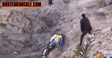 Dirt Bike Fail - Solid face plant for Wally Palmer.