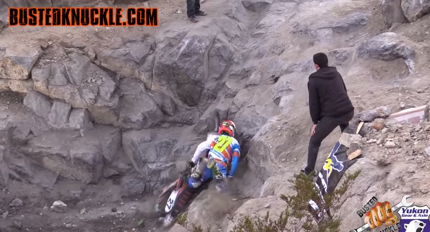 Dirt Bike Fail - Solid face plant for Wally Palmer.