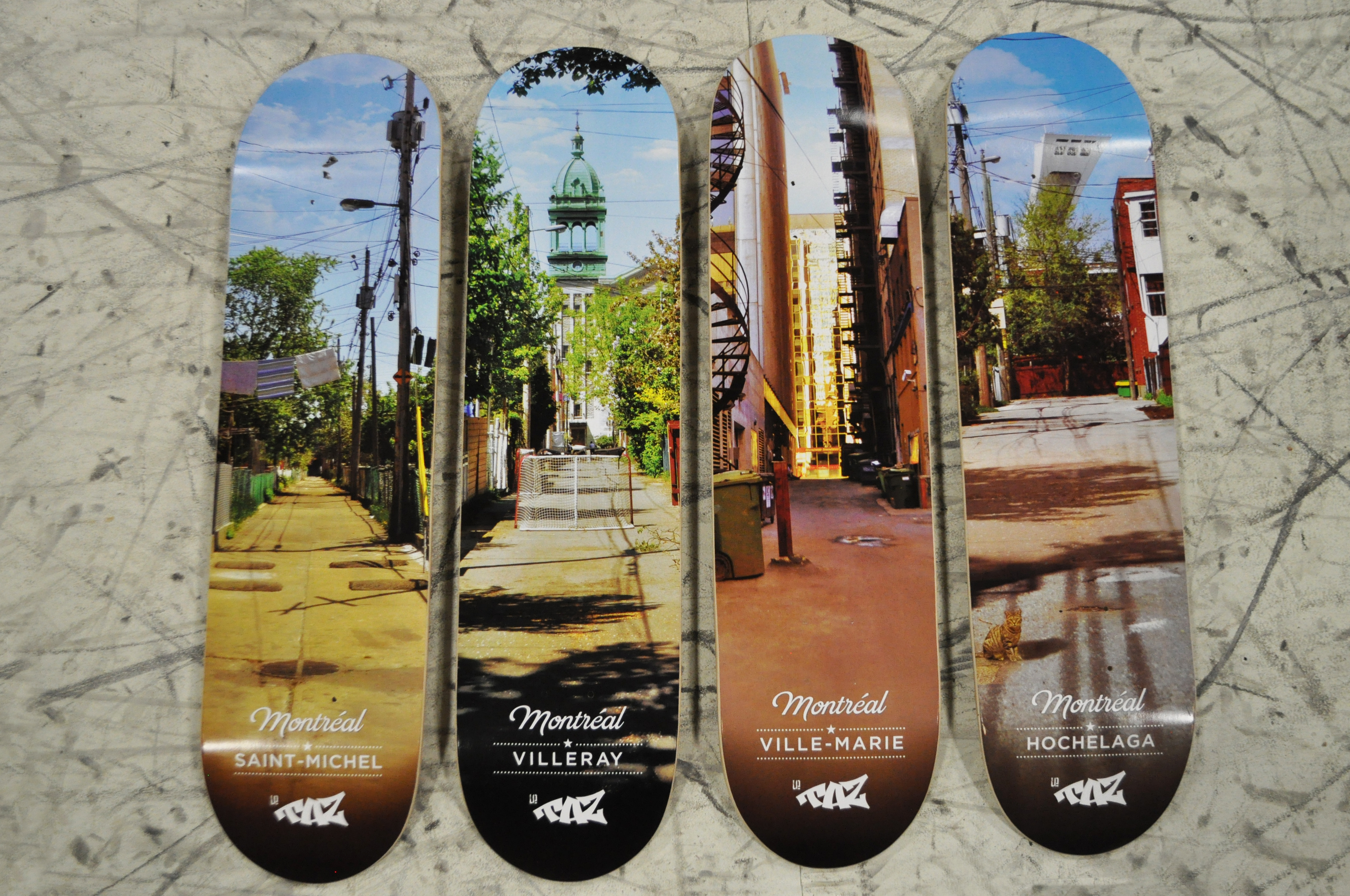 Le TAZ rend hommage à Montréal avec une collection de planches exclusives!